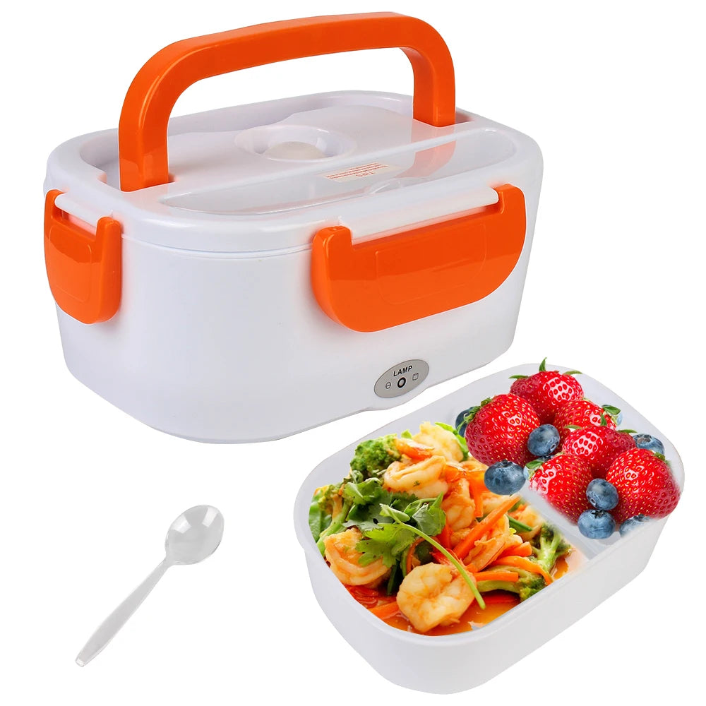 HeatBox - ¡La lonchera eléctrica portátil que calienta tu comida donde sea!