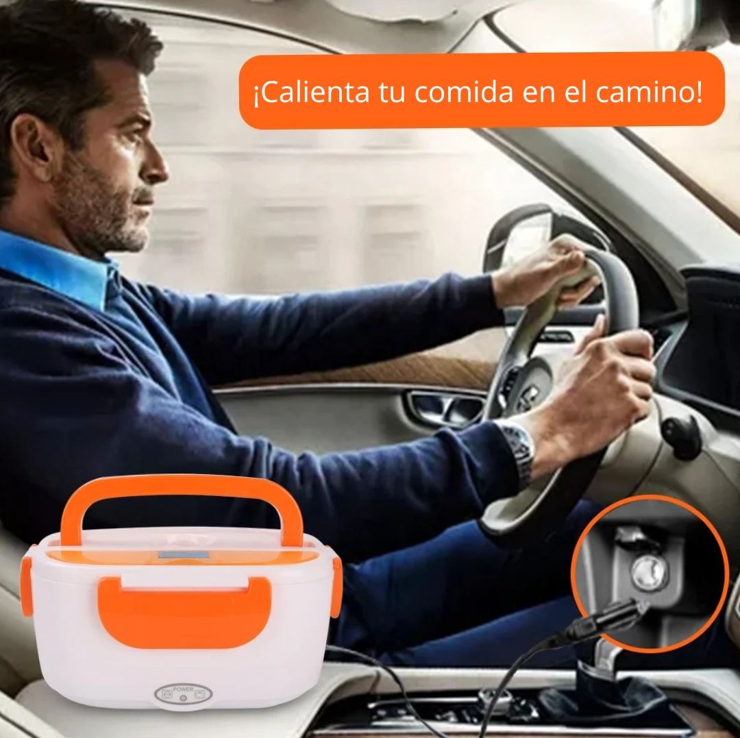 HeatBox - ¡La lonchera eléctrica portátil que calienta tu comida donde sea!