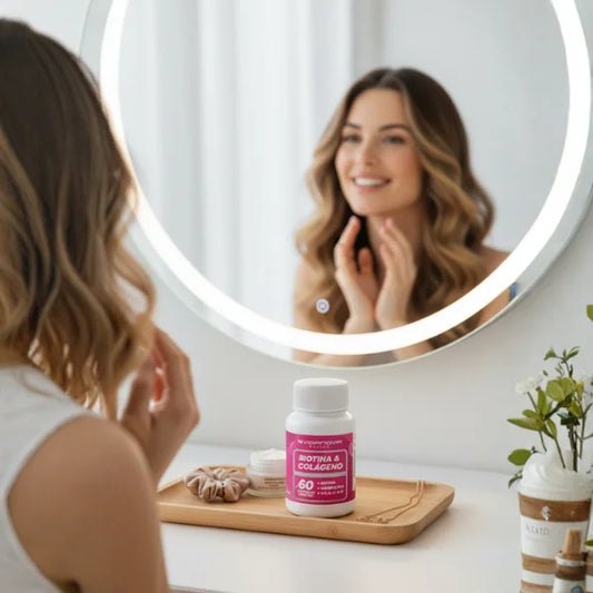 ✨BIOTINA + COLÁGENO 1000MG 60CAPS- Belleza que Se Siente. Resultados que Se Ven.