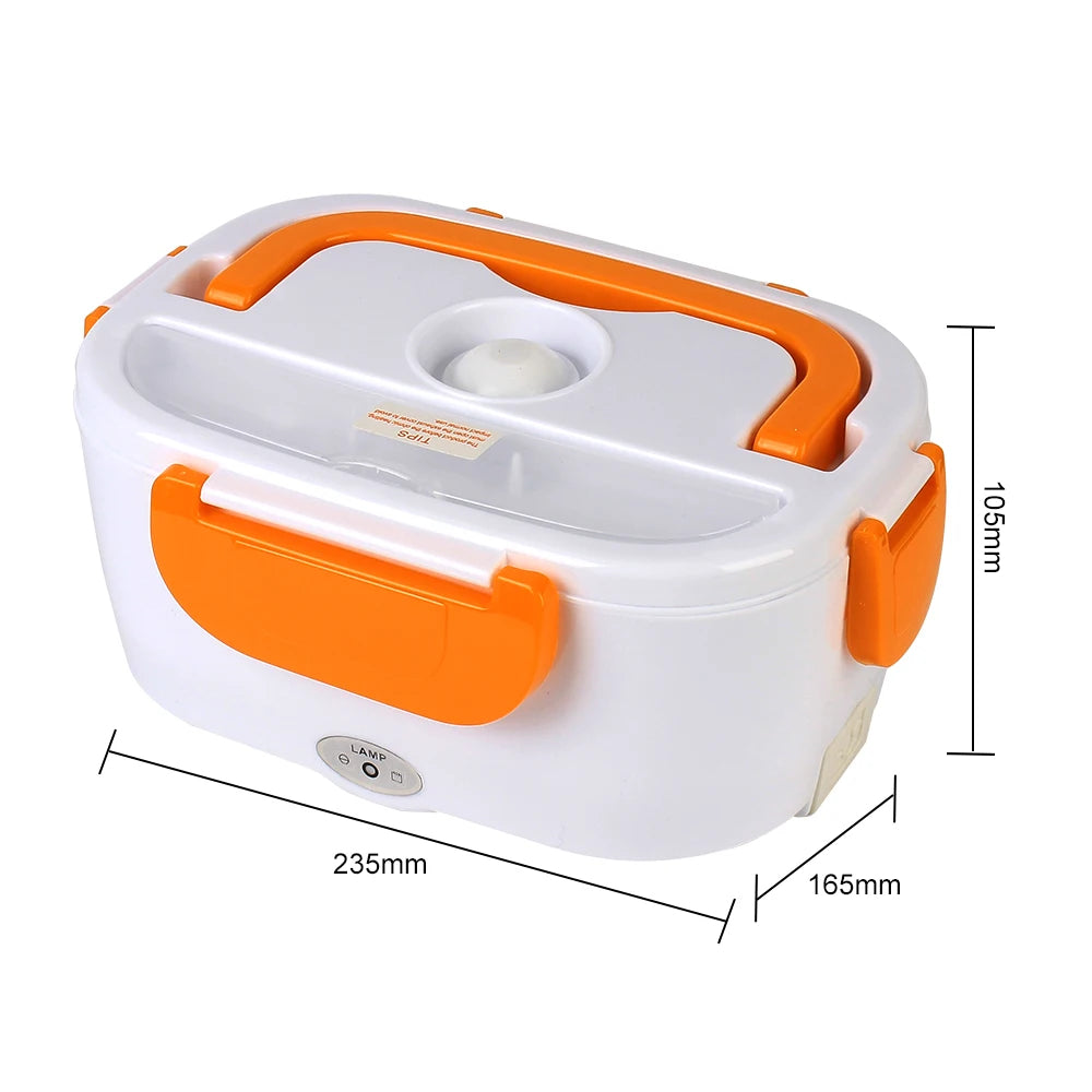 HeatBox - ¡La lonchera eléctrica portátil que calienta tu comida donde sea!