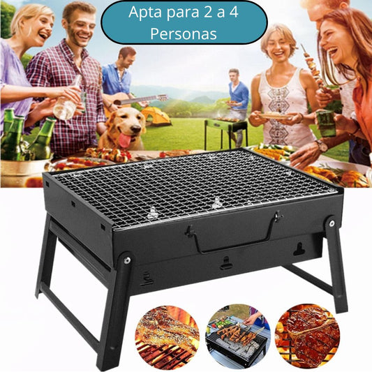 Parrilla 18 Al Tiro - Portátil, plegable, liviana
