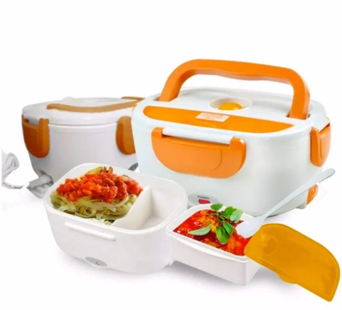 HeatBox - ¡La lonchera eléctrica portátil que calienta tu comida donde sea!